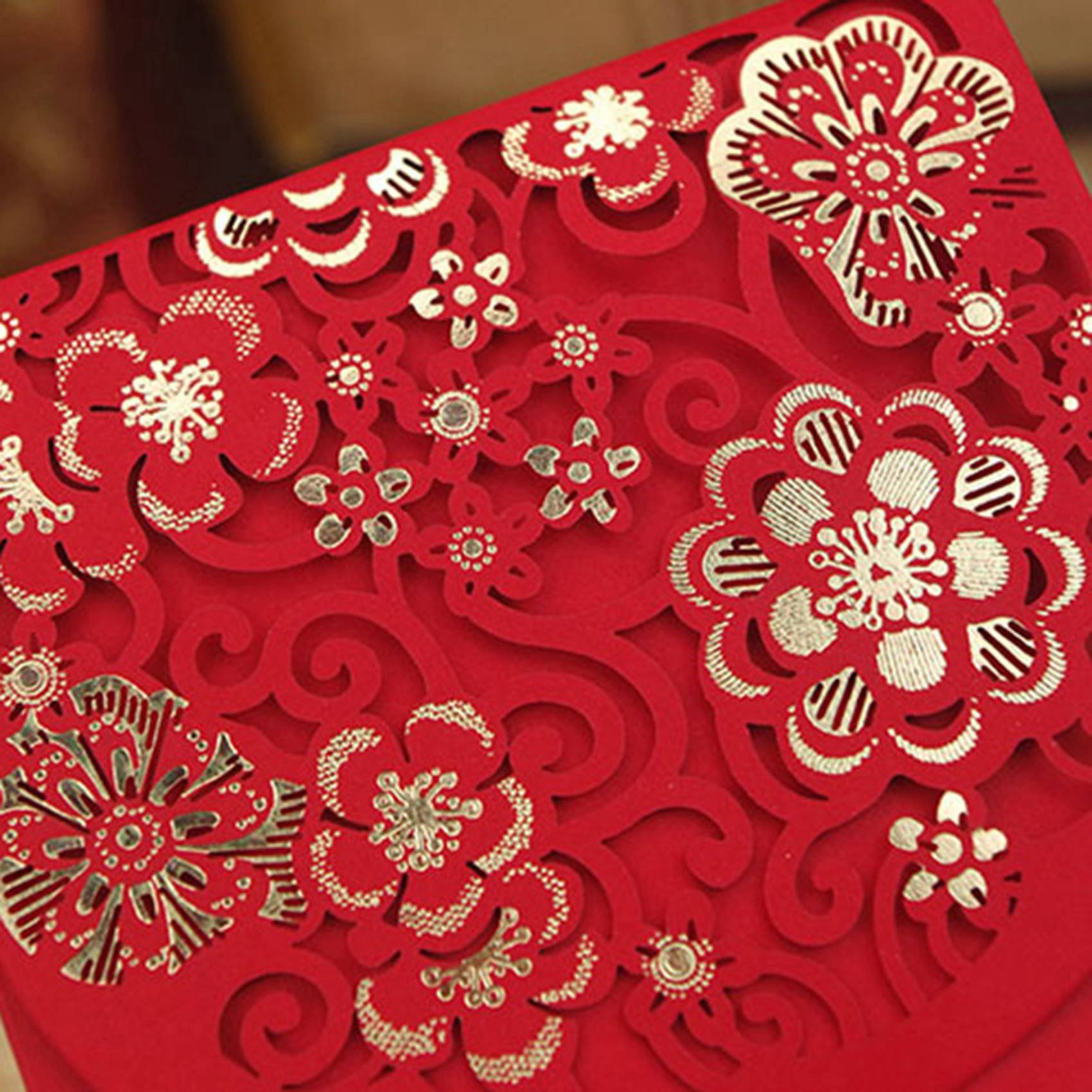 Wedding Envelopes - 20 قطعة من المظاريف الحمراء الصينية،